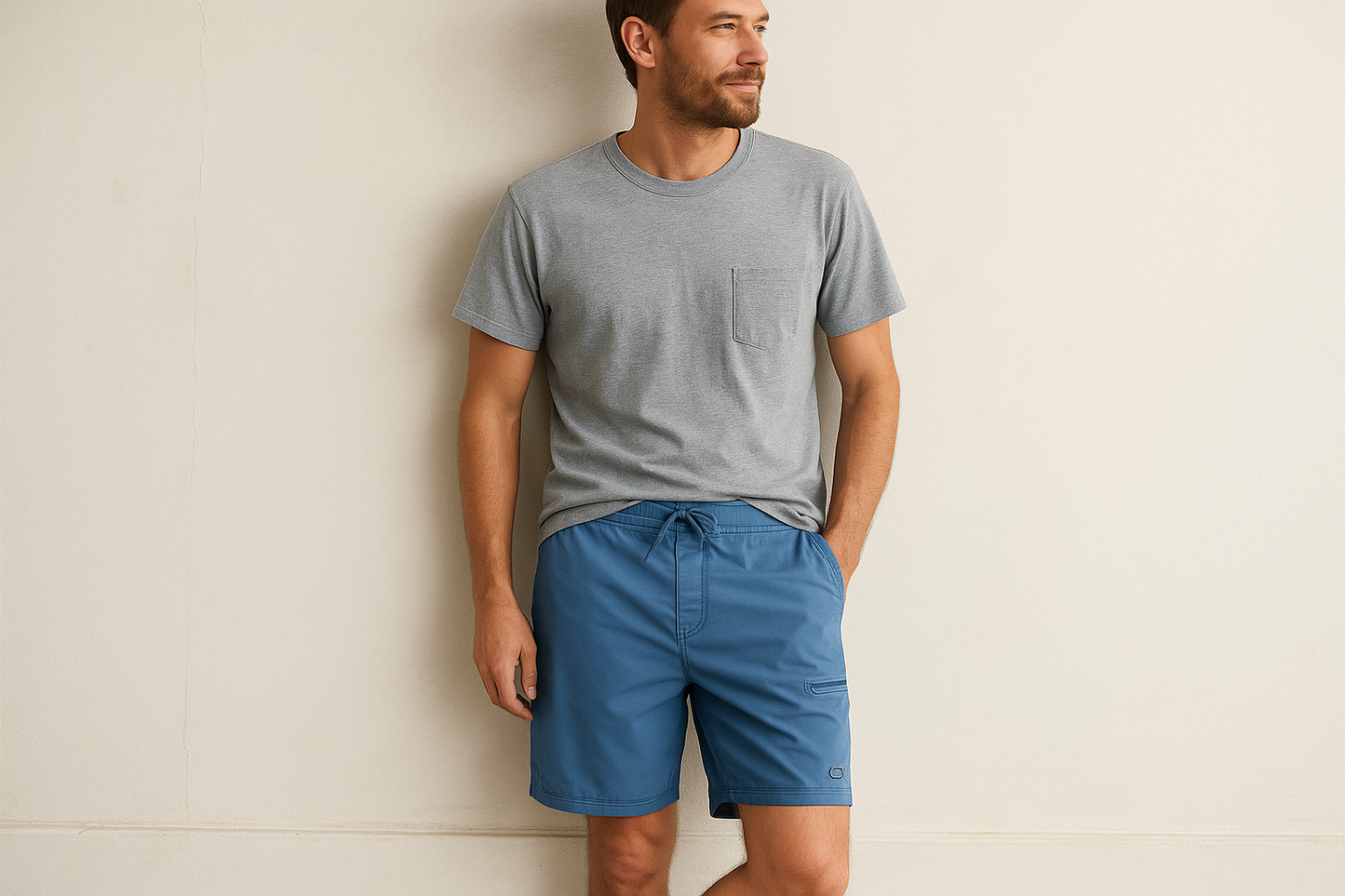 Look 5 - Look casual con camiseta gris