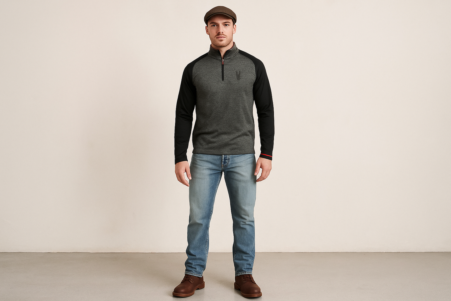 Look 5: Suéter con jeans claros y botas - Estilo weekend casual