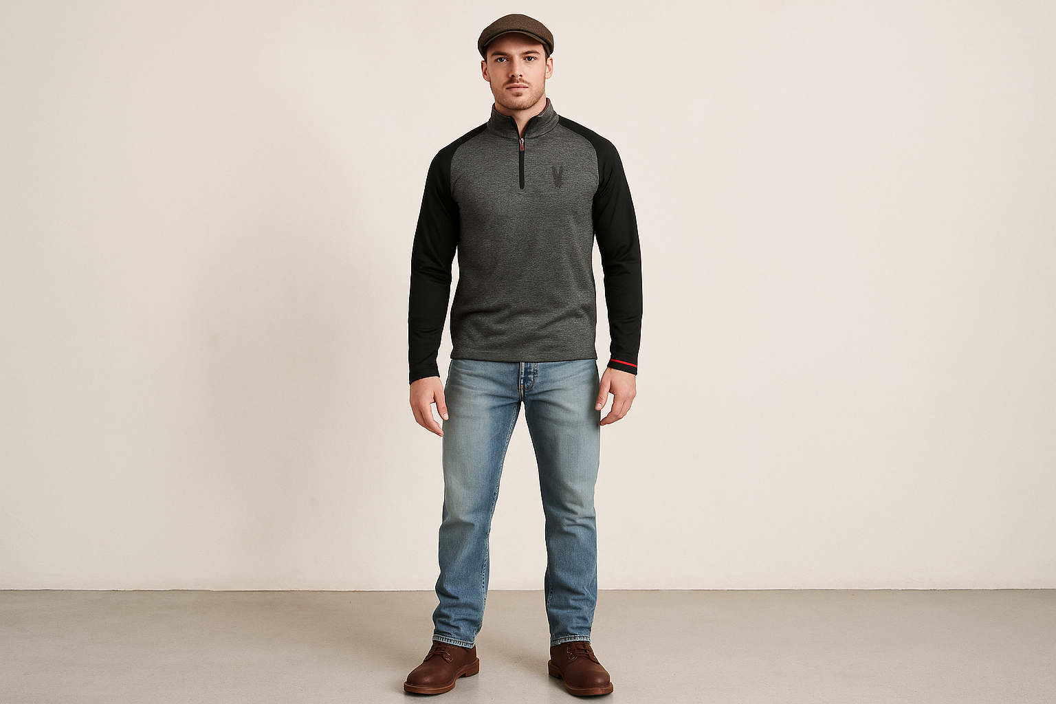 Look 5: Suéter con jeans claros y botas - Estilo weekend casual