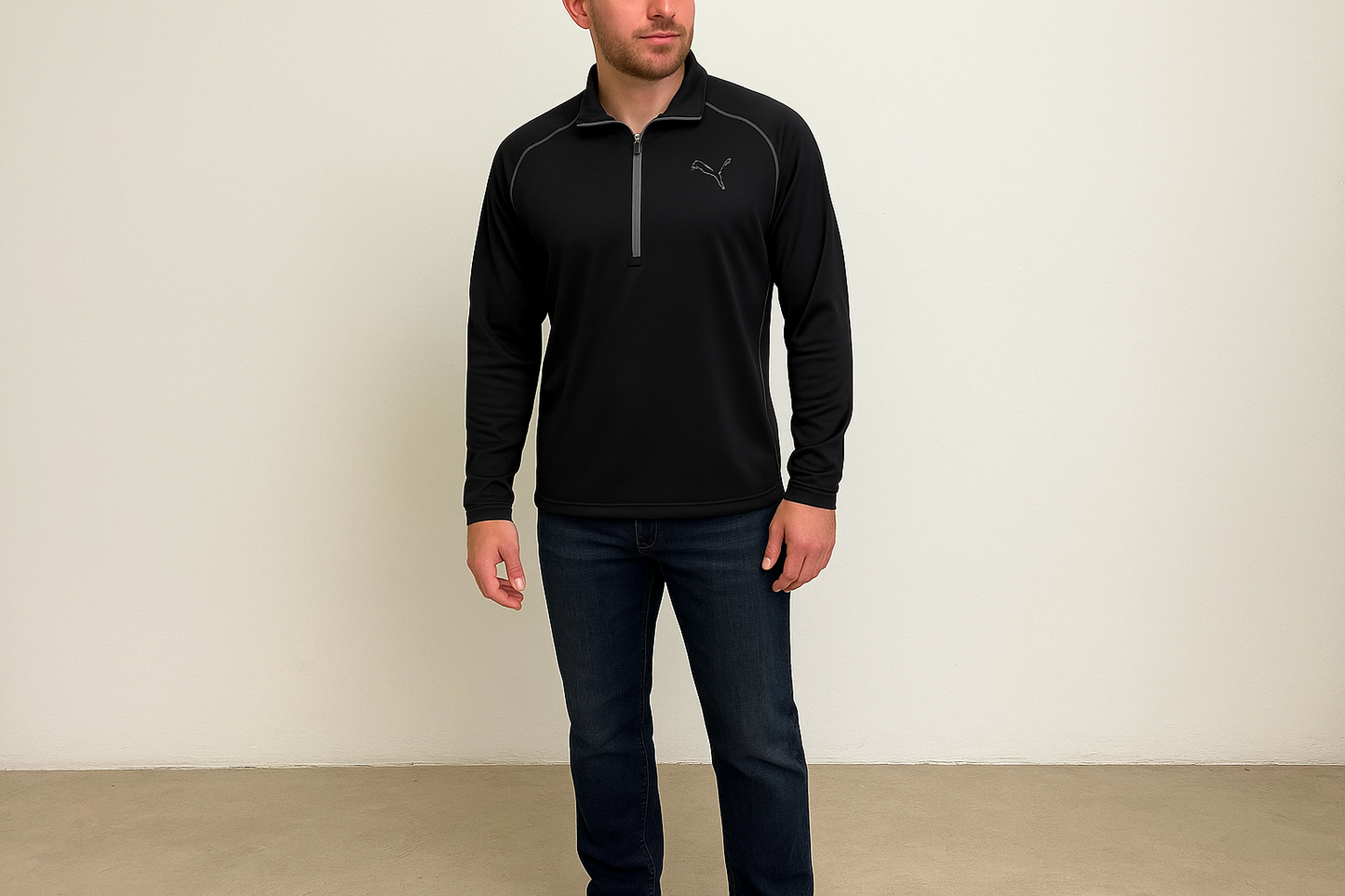 Look 5: Sudadera Puma con jeans oscuros - Estilo casual atlético