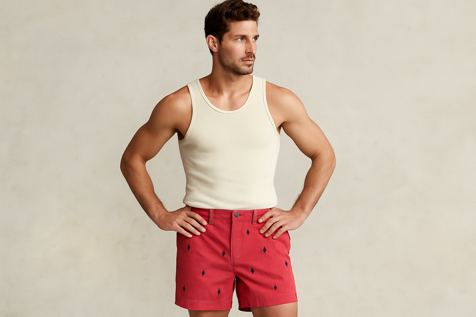 Look 6 - Tank top crema