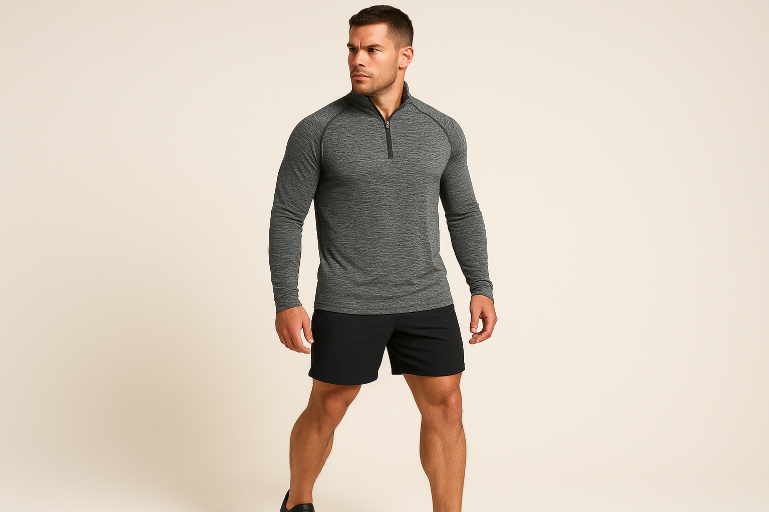 Look athleisure con shorts