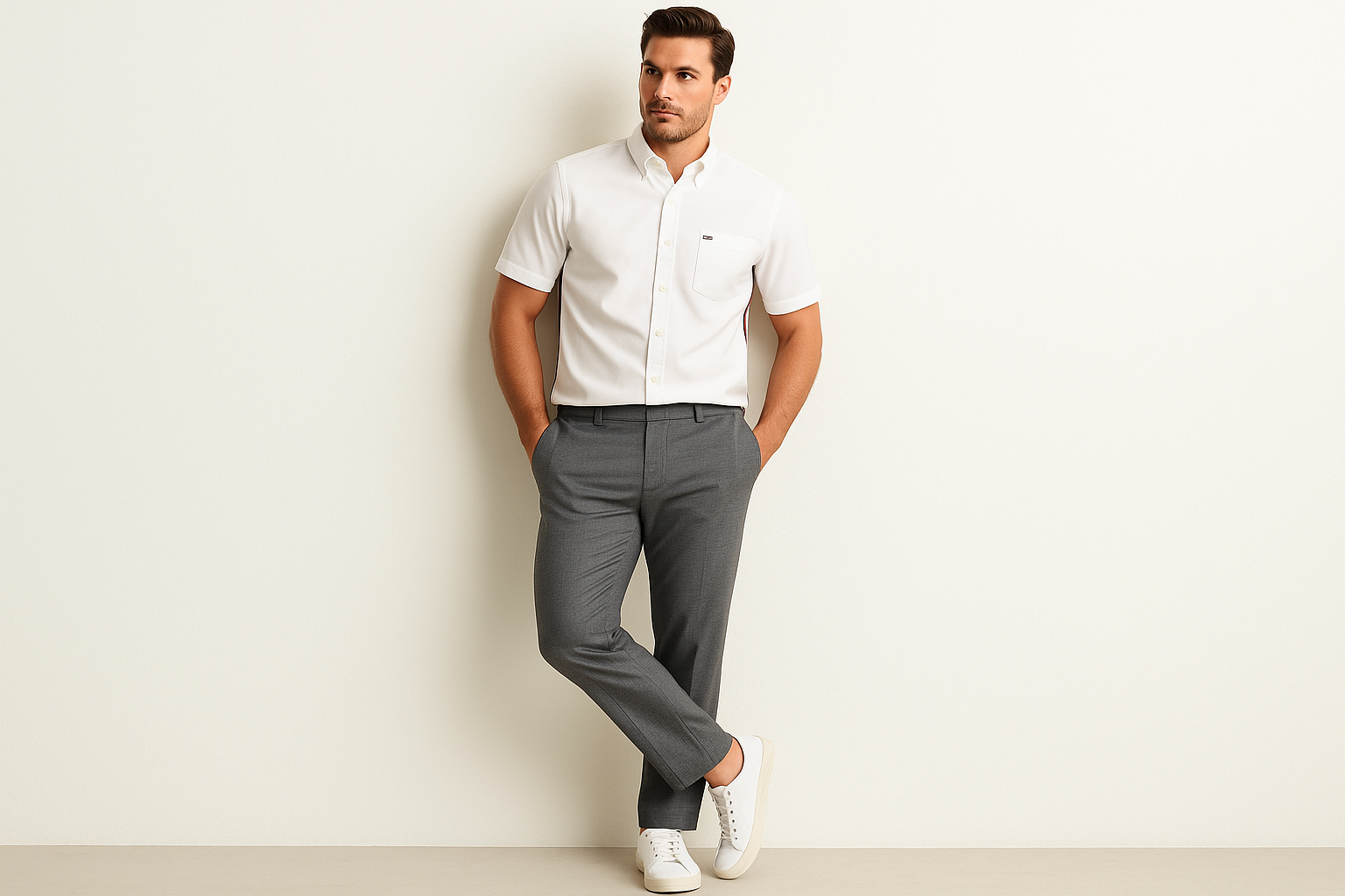 Look business casual