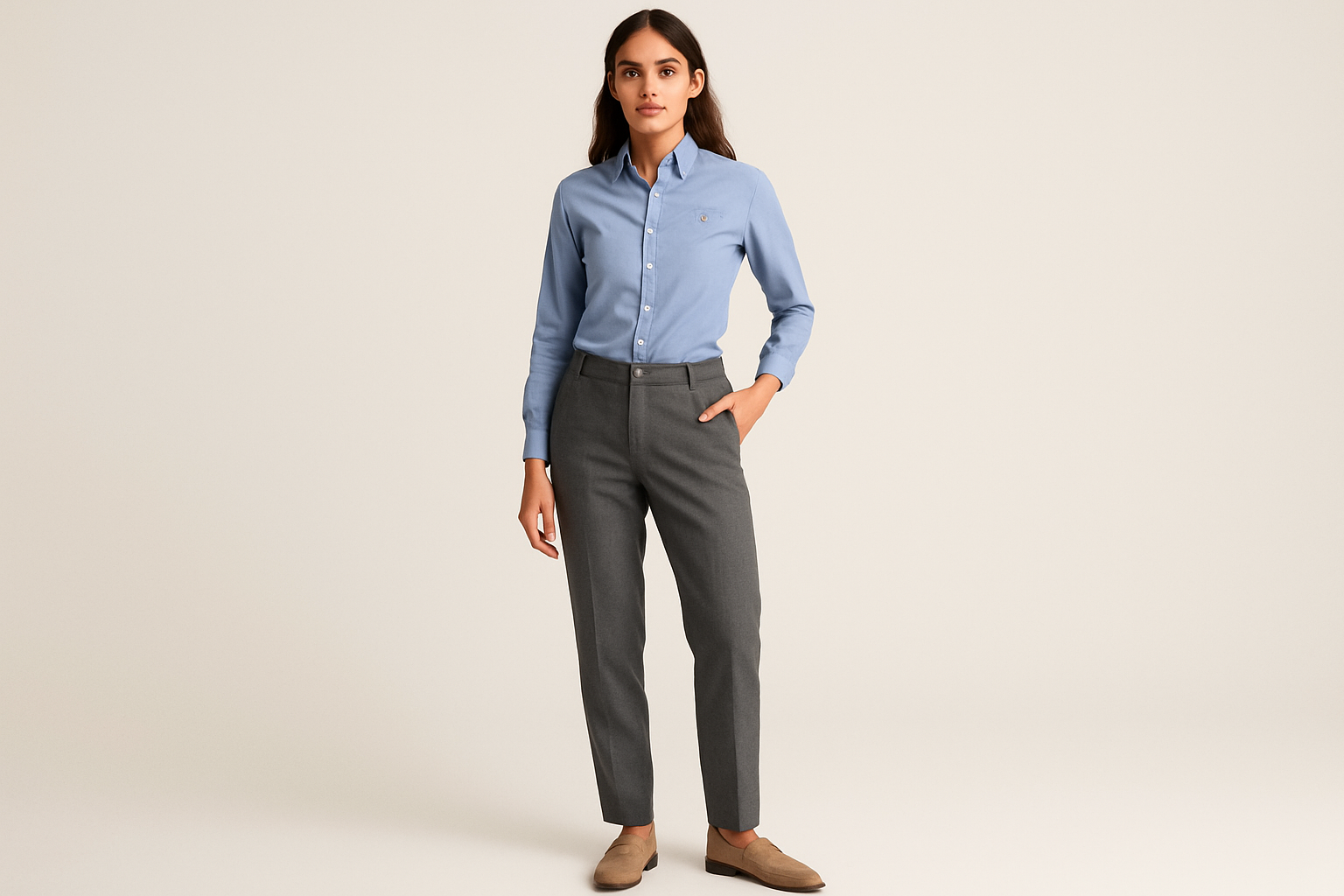 Look business casual