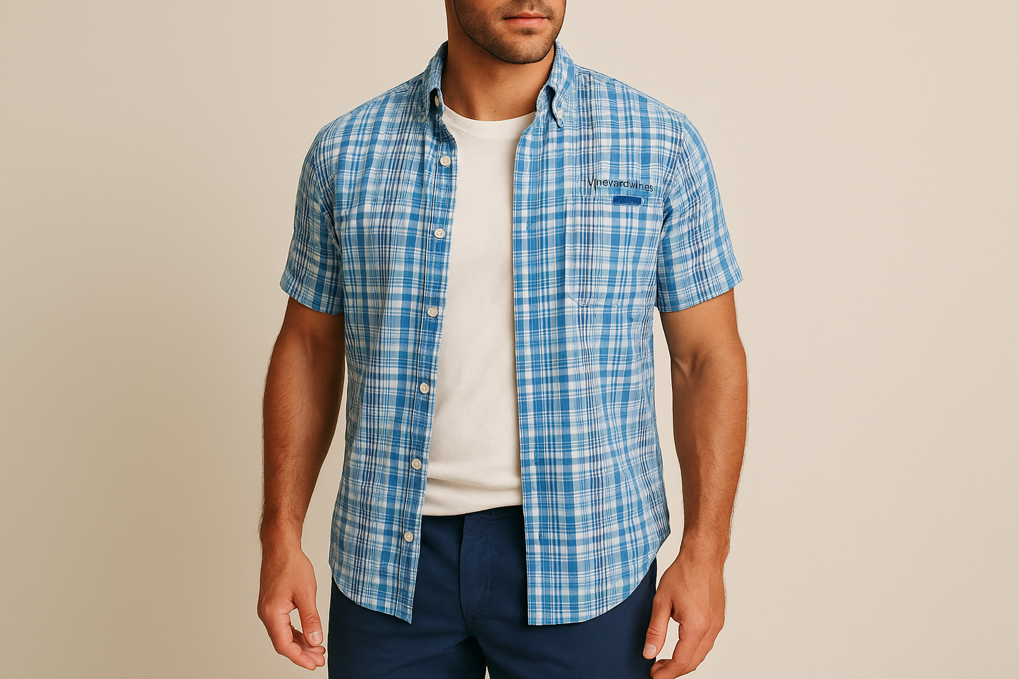 Look casual abierto sobre camiseta