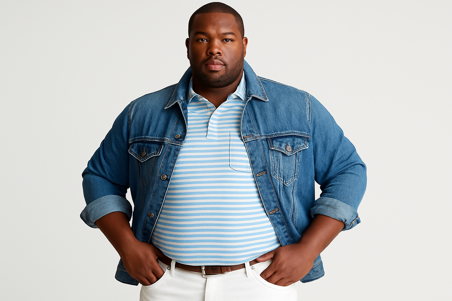 Look casual de fin de semana con chaqueta denim