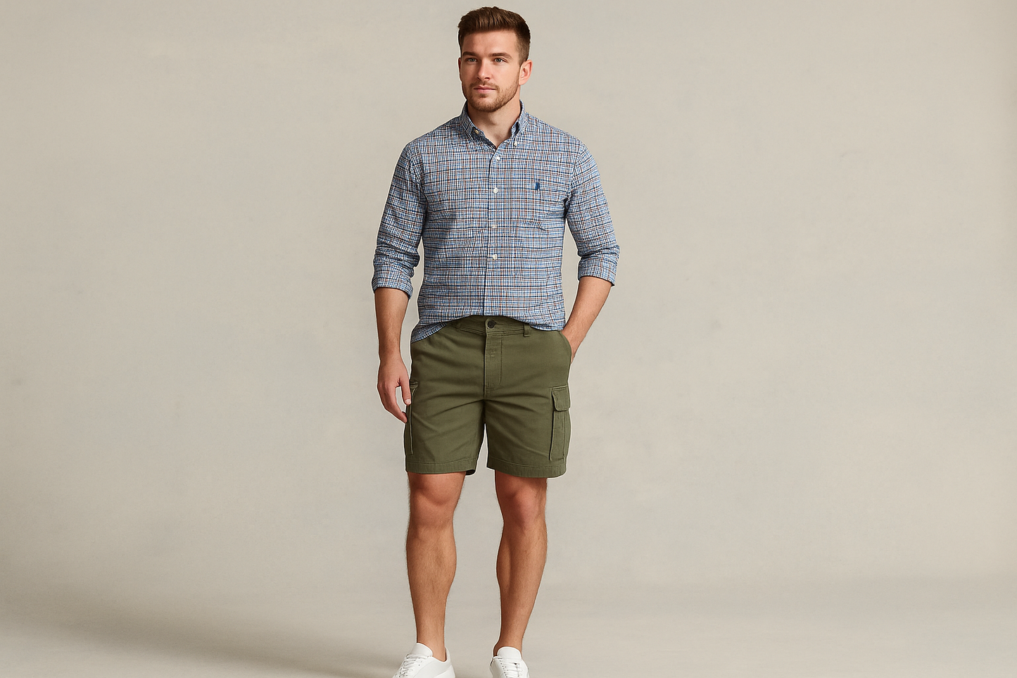 Look casual de fin de semana con shorts