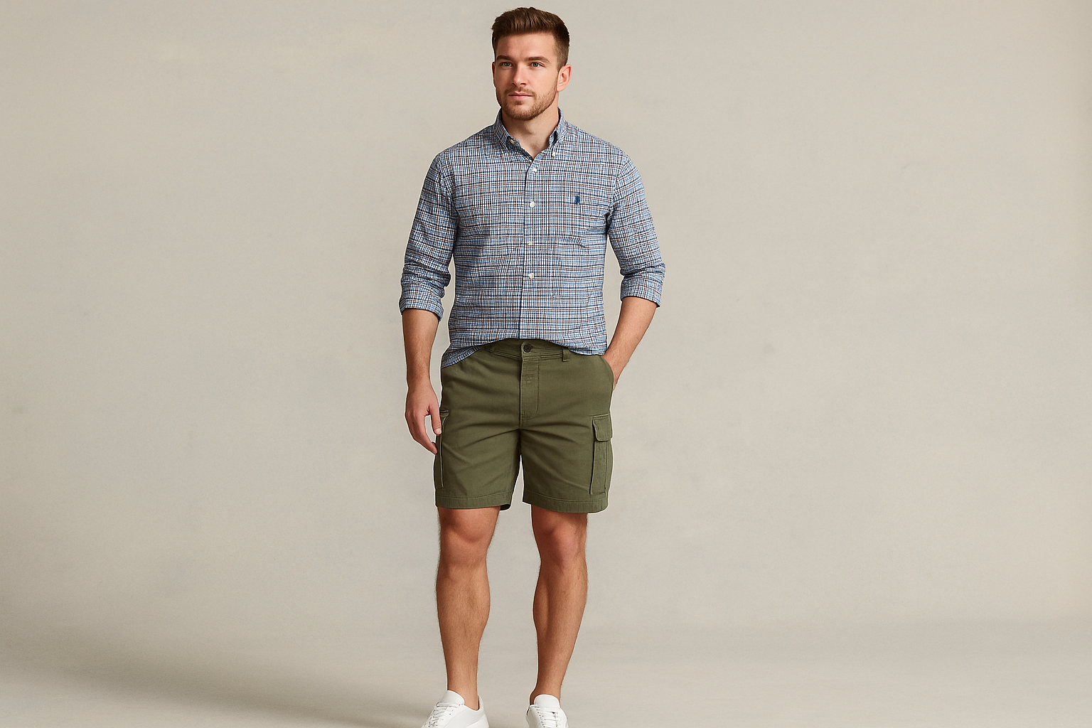 Look casual de fin de semana con shorts