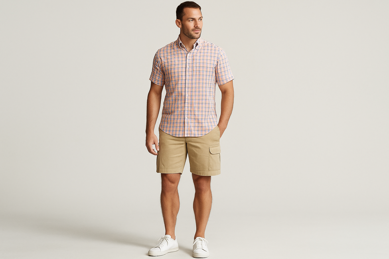 Look casual de fin de semana con shorts