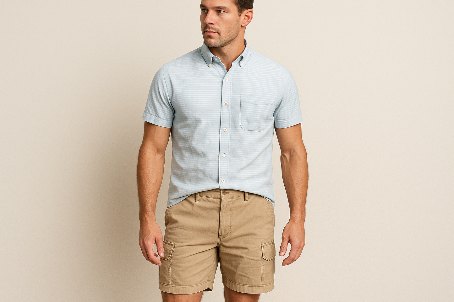 Look casual de fin de semana con shorts