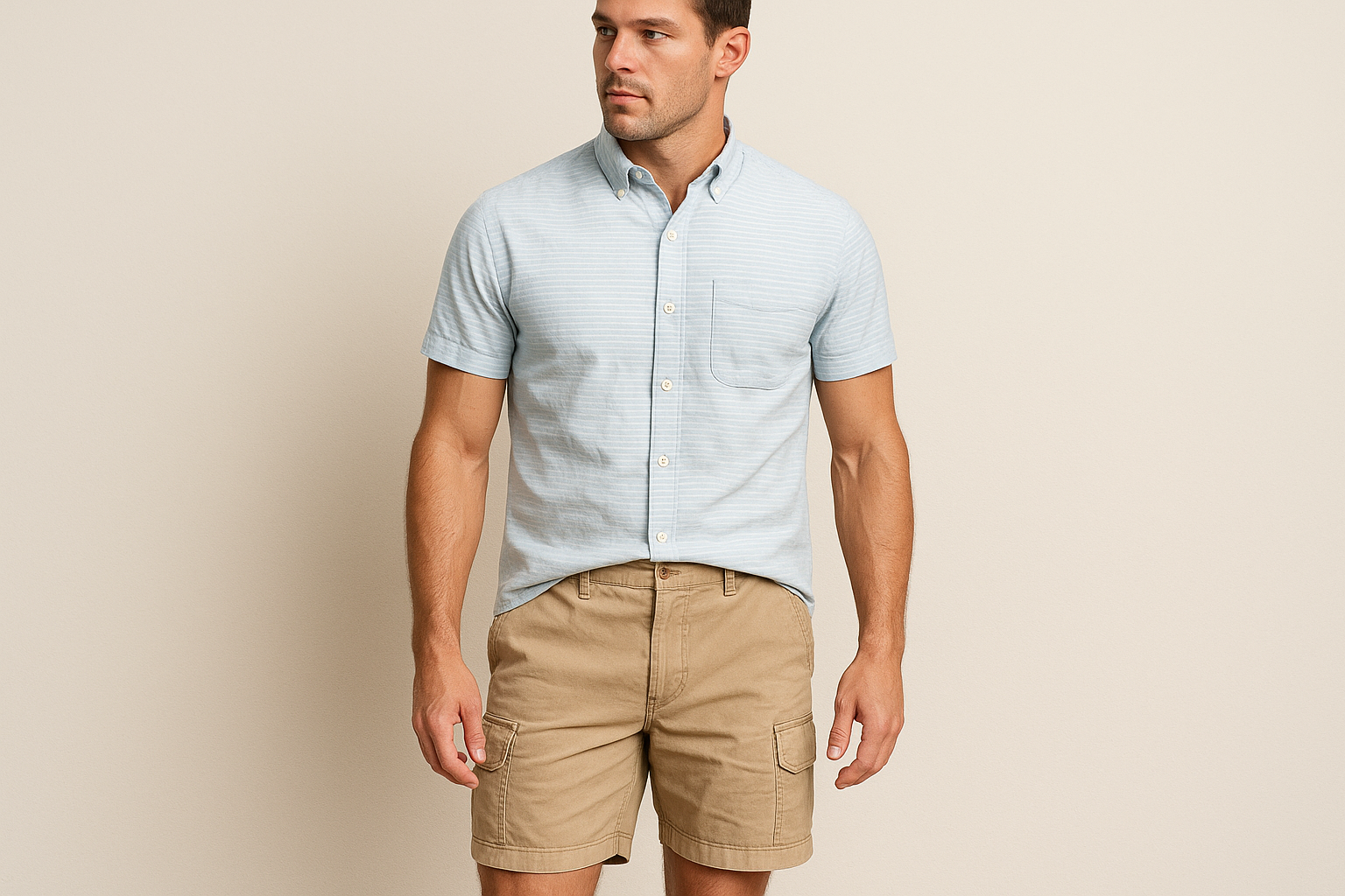 Look casual de fin de semana con shorts