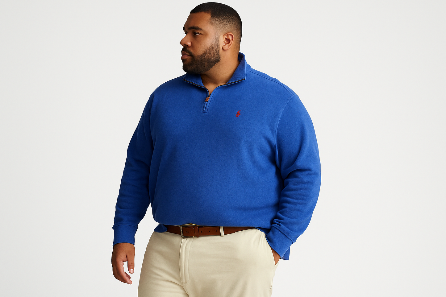 Look con suéter vintage Ralph Lauren