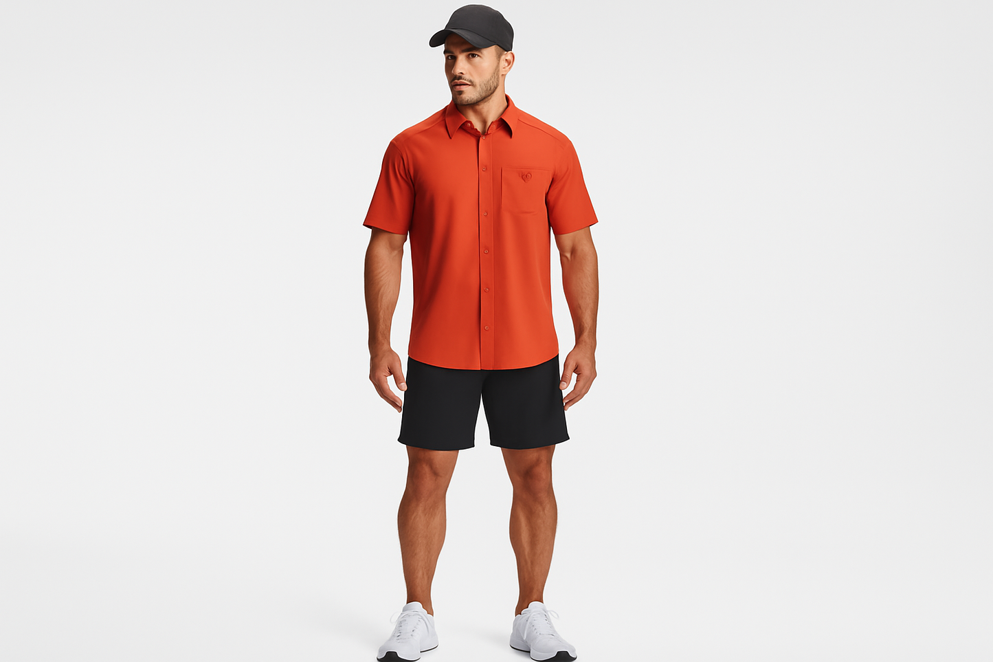 Look deportivo 1 - Con shorts y gorra