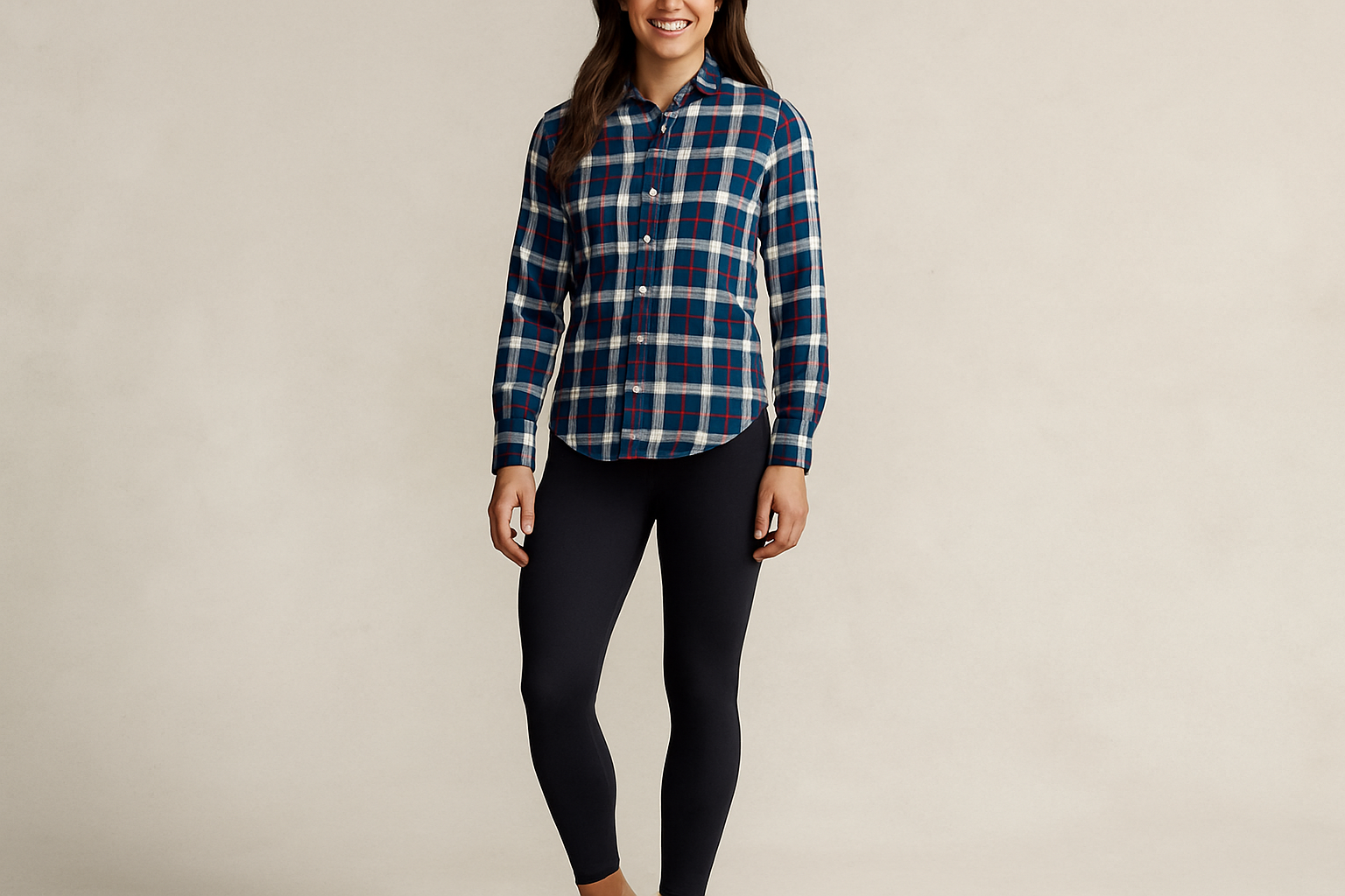 Look deportivo casual con leggings atléticos
