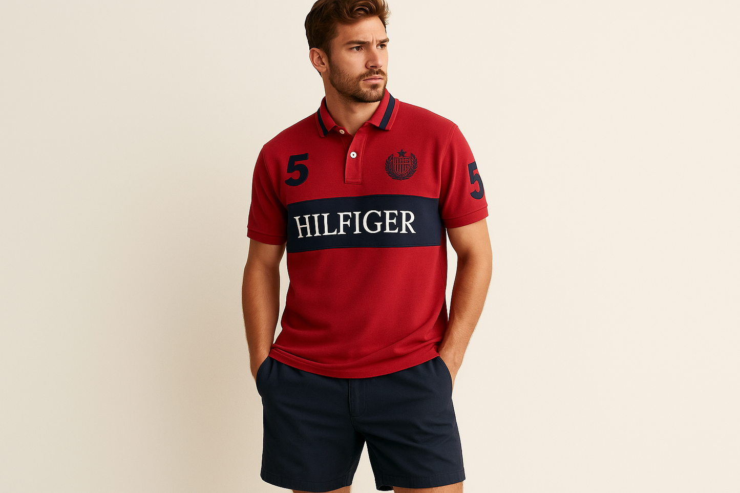 Look deportivo casual con shorts