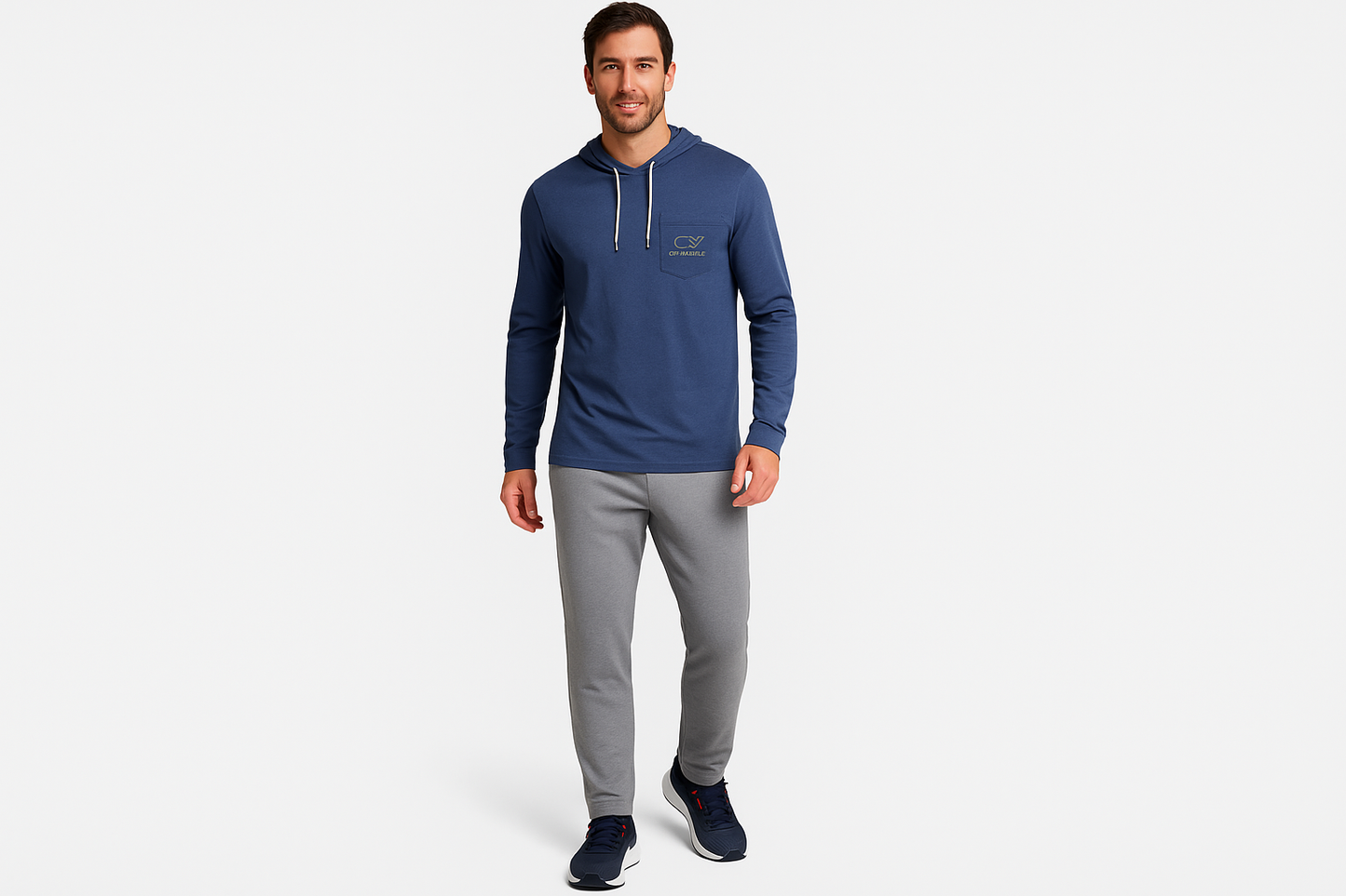 Look deportivo casual fondo claro