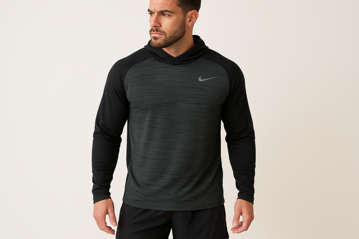 Look deportivo con shorts