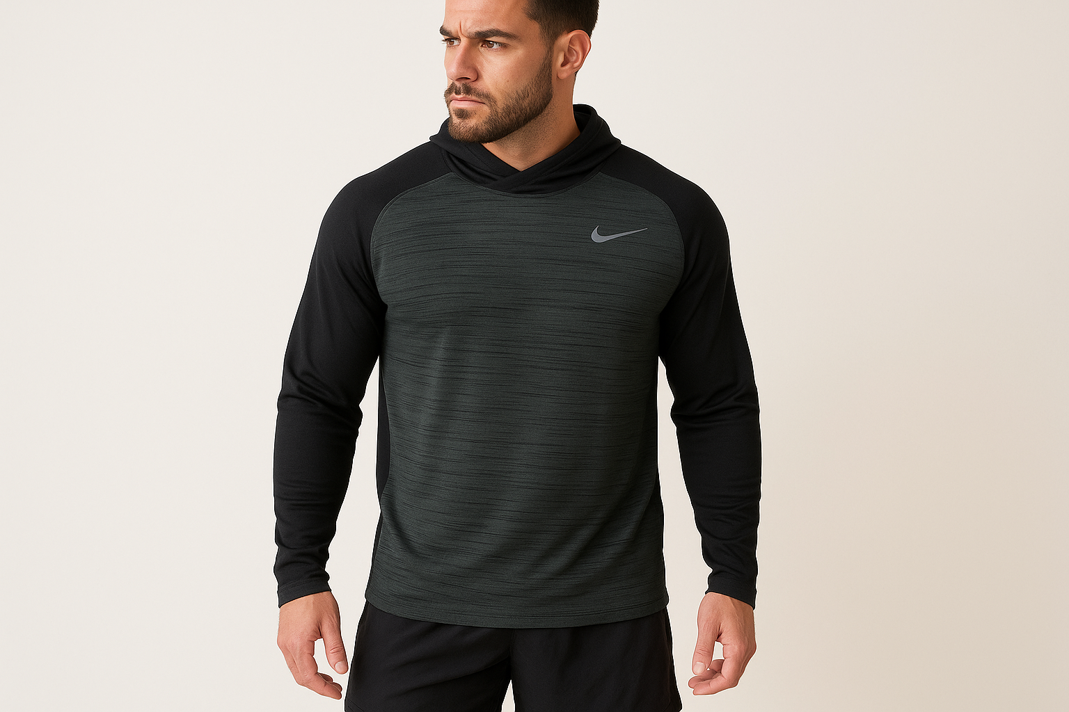 Look deportivo con shorts