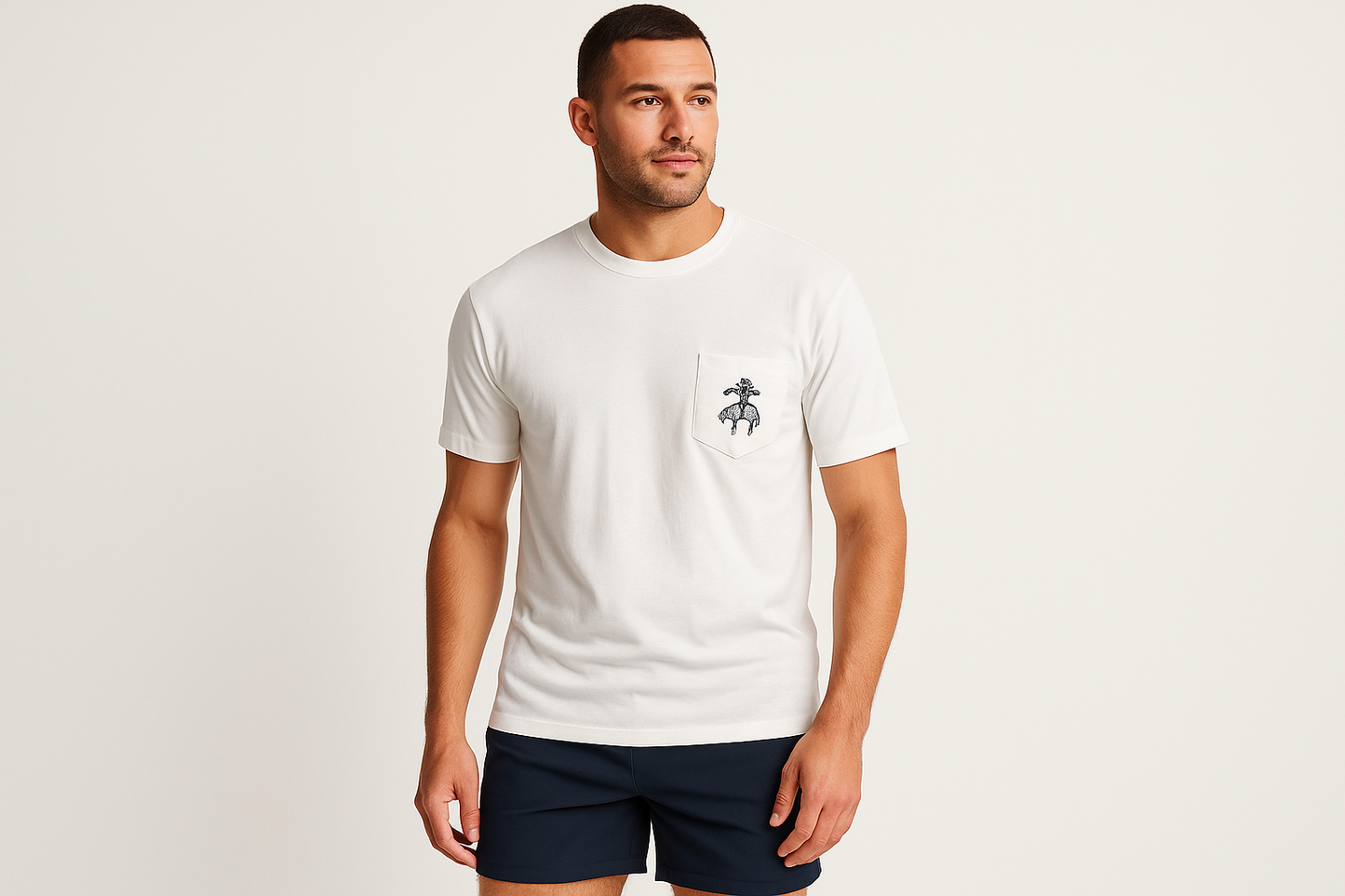 Look deportivo con shorts