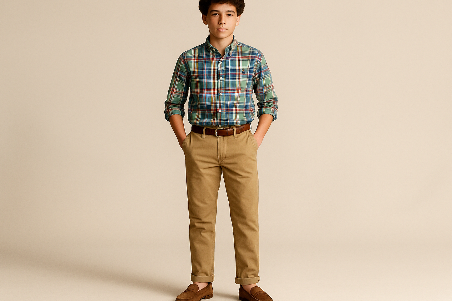 Look elegante casual con loafers