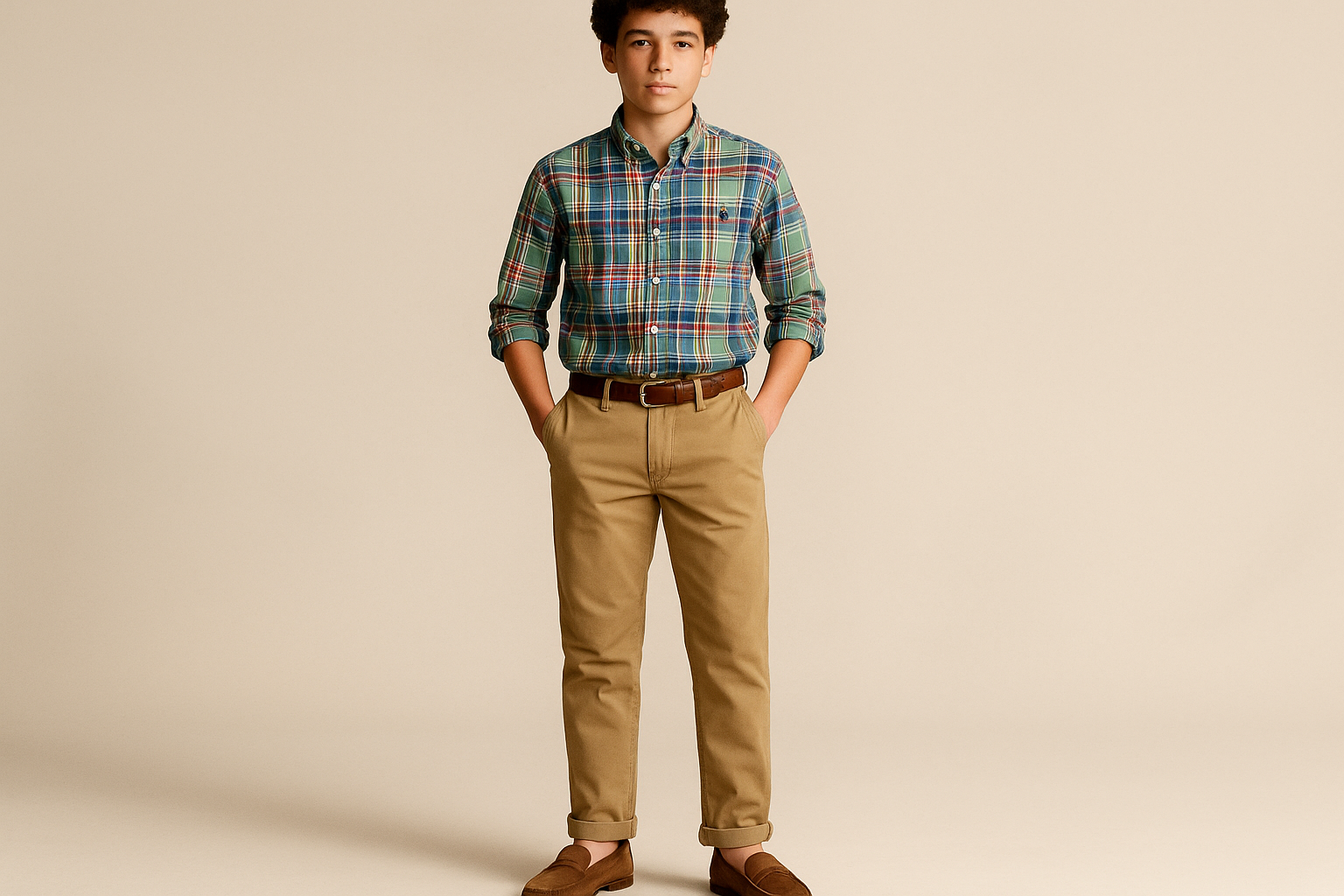 Look elegante casual con loafers