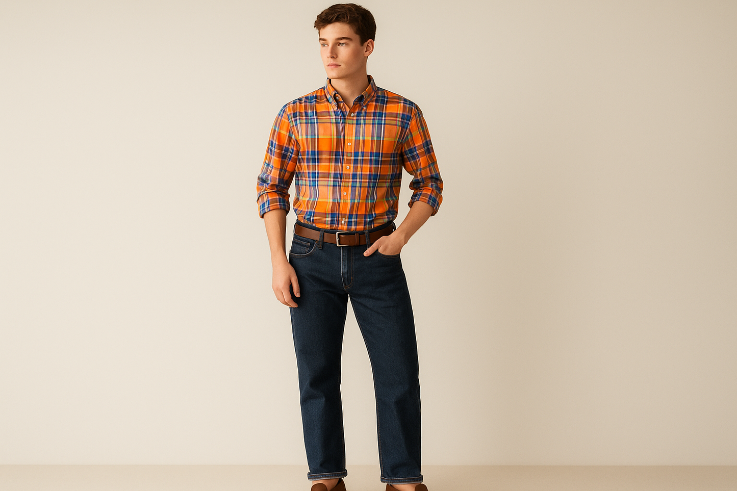 Look elegante casual con loafers