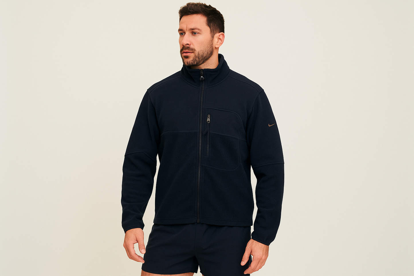 Look gym casual con shorts