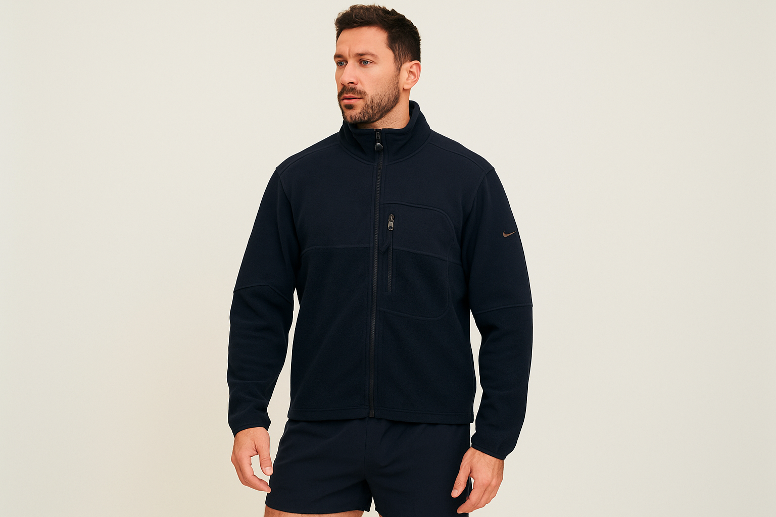 Look gym casual con shorts