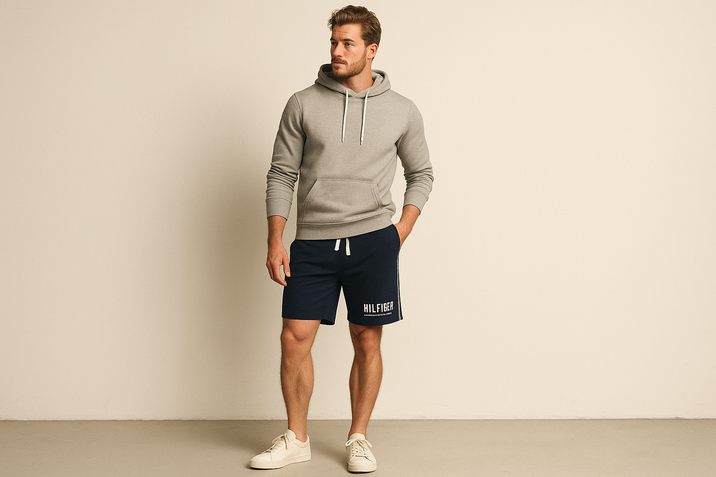 Look informal 6 - Con hoodie y sneakers