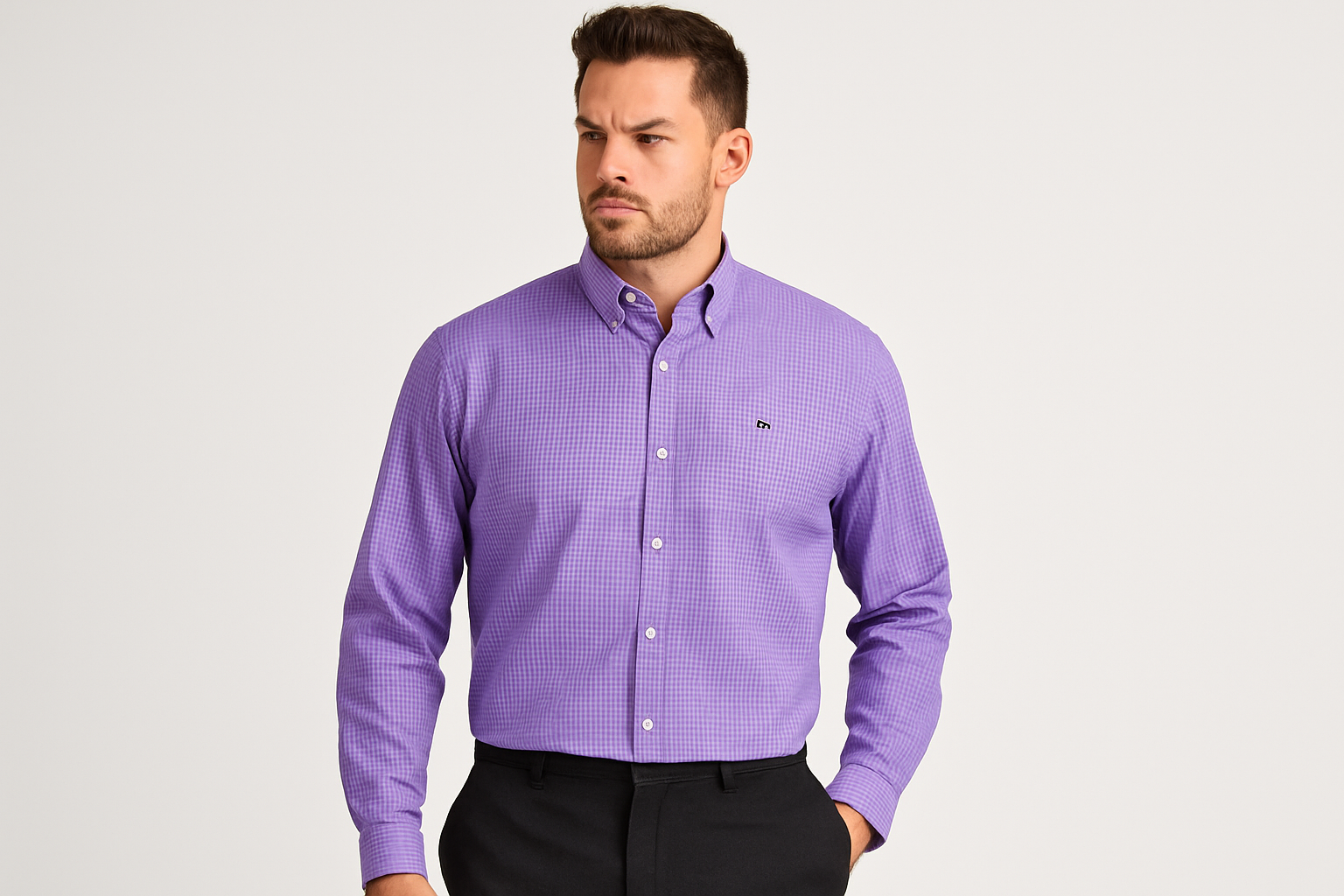 Look masculino smart casual XL