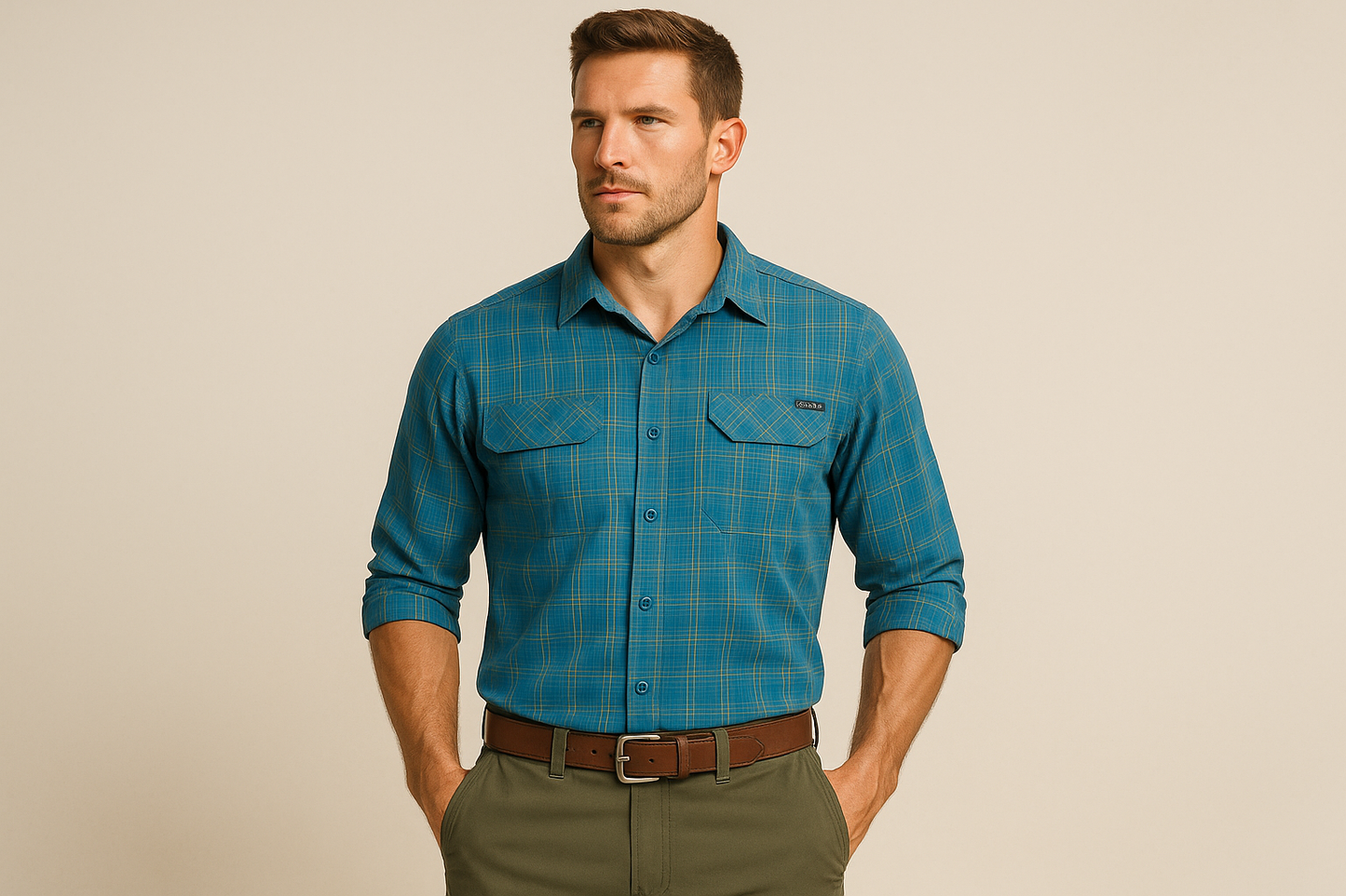 Look outdoor adventure con hiking pants