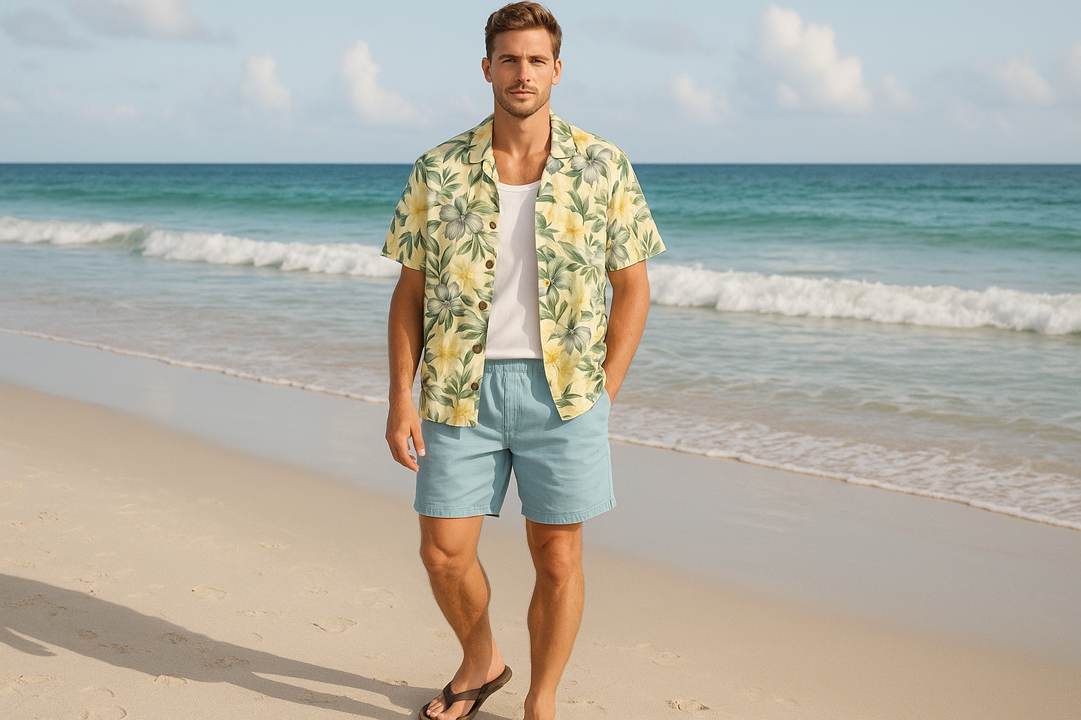 Look Playero Atlético