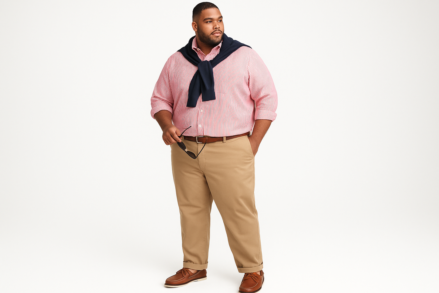 Look preppy casual clásico