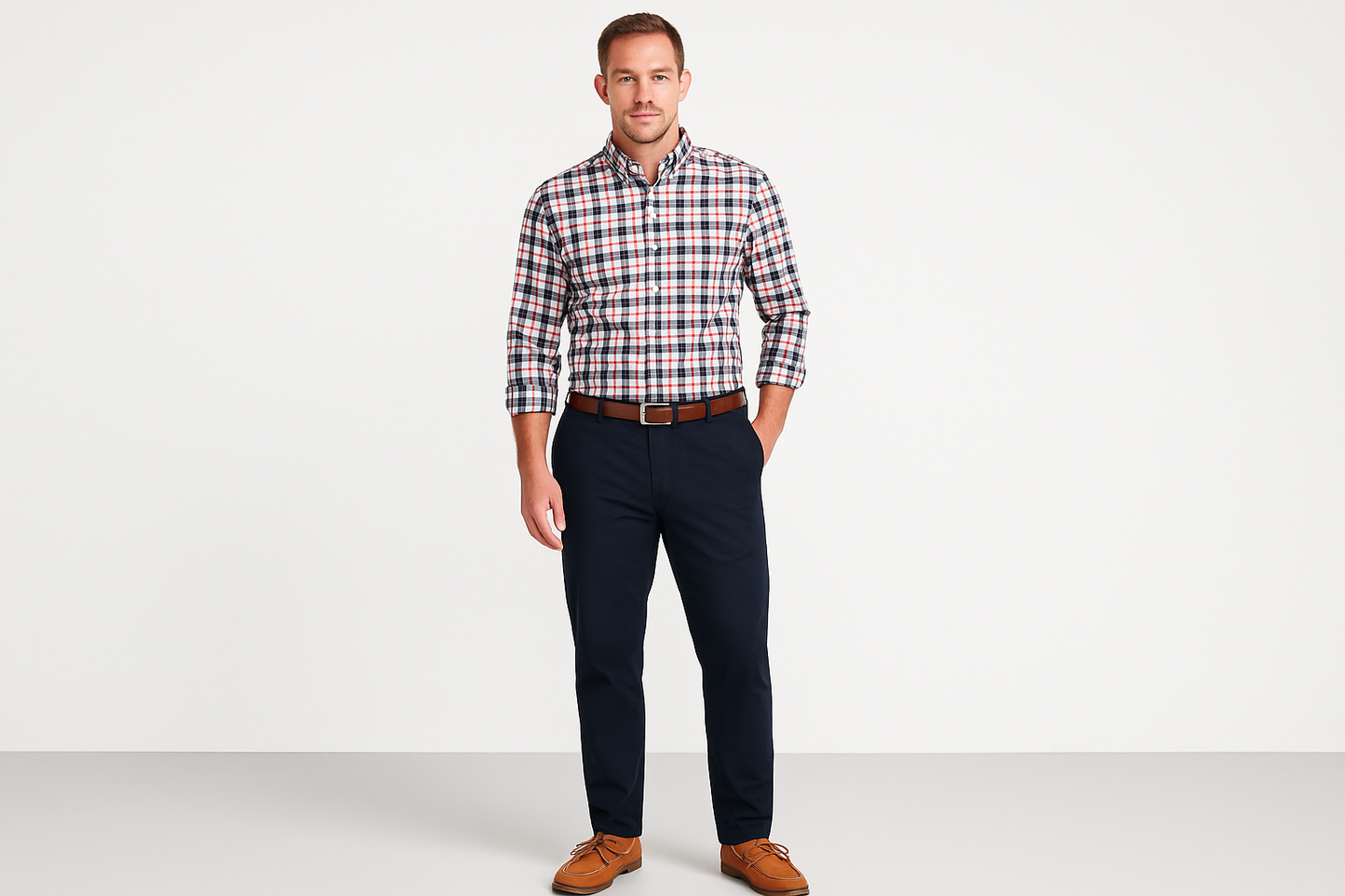 Look preppy casual