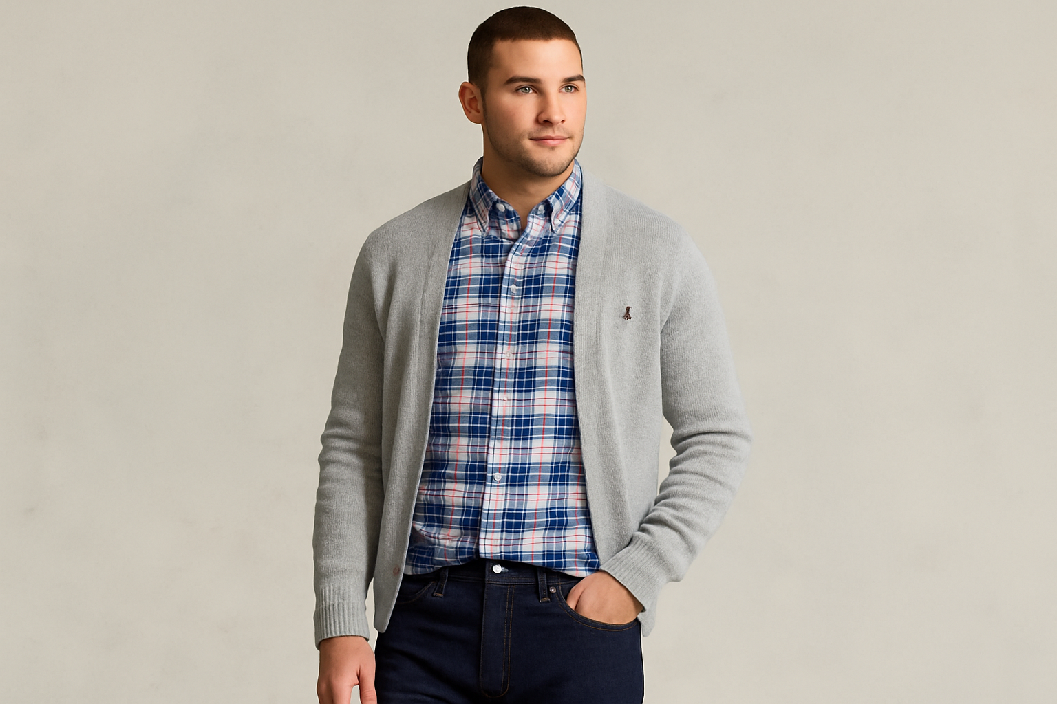 Look preppy con capas
