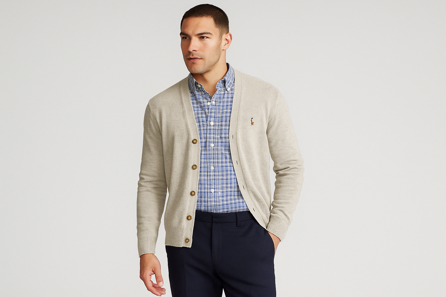 Look preppy con capas