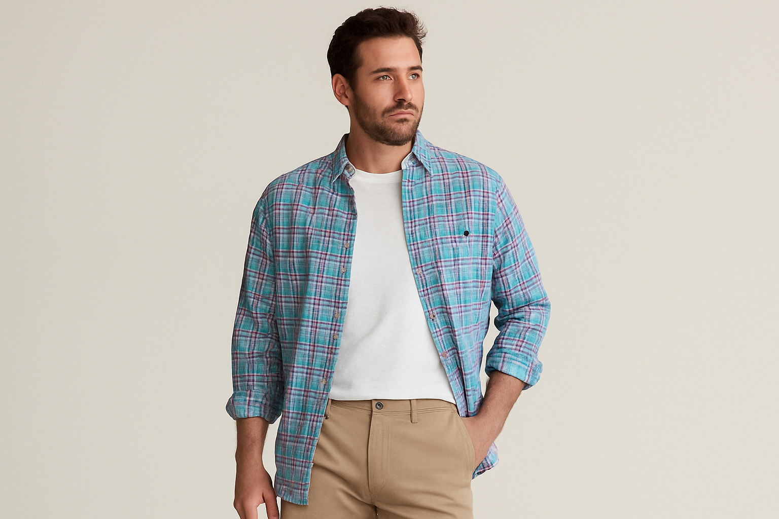 Look relajado masculino