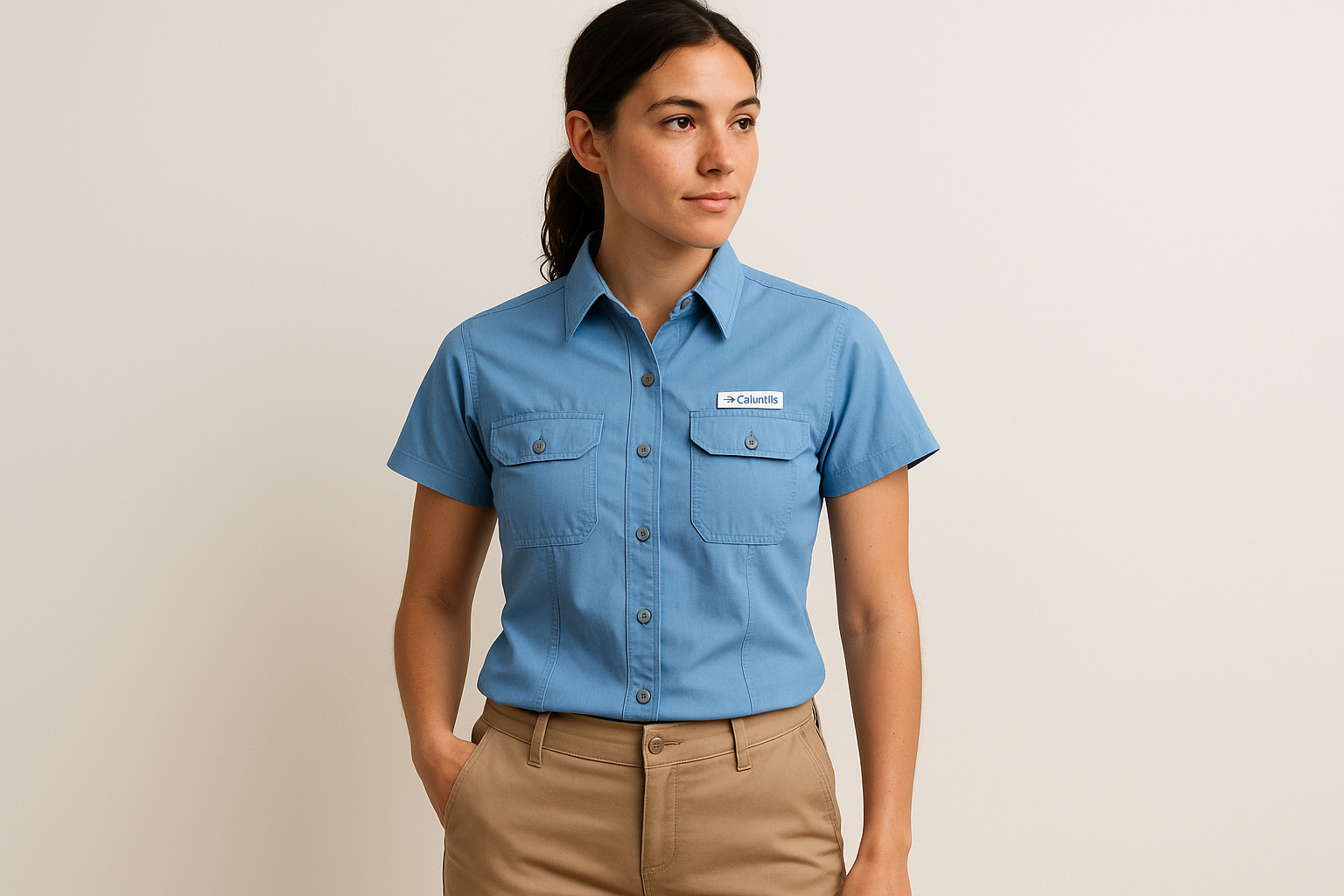 Look smart casual con chinos caqui