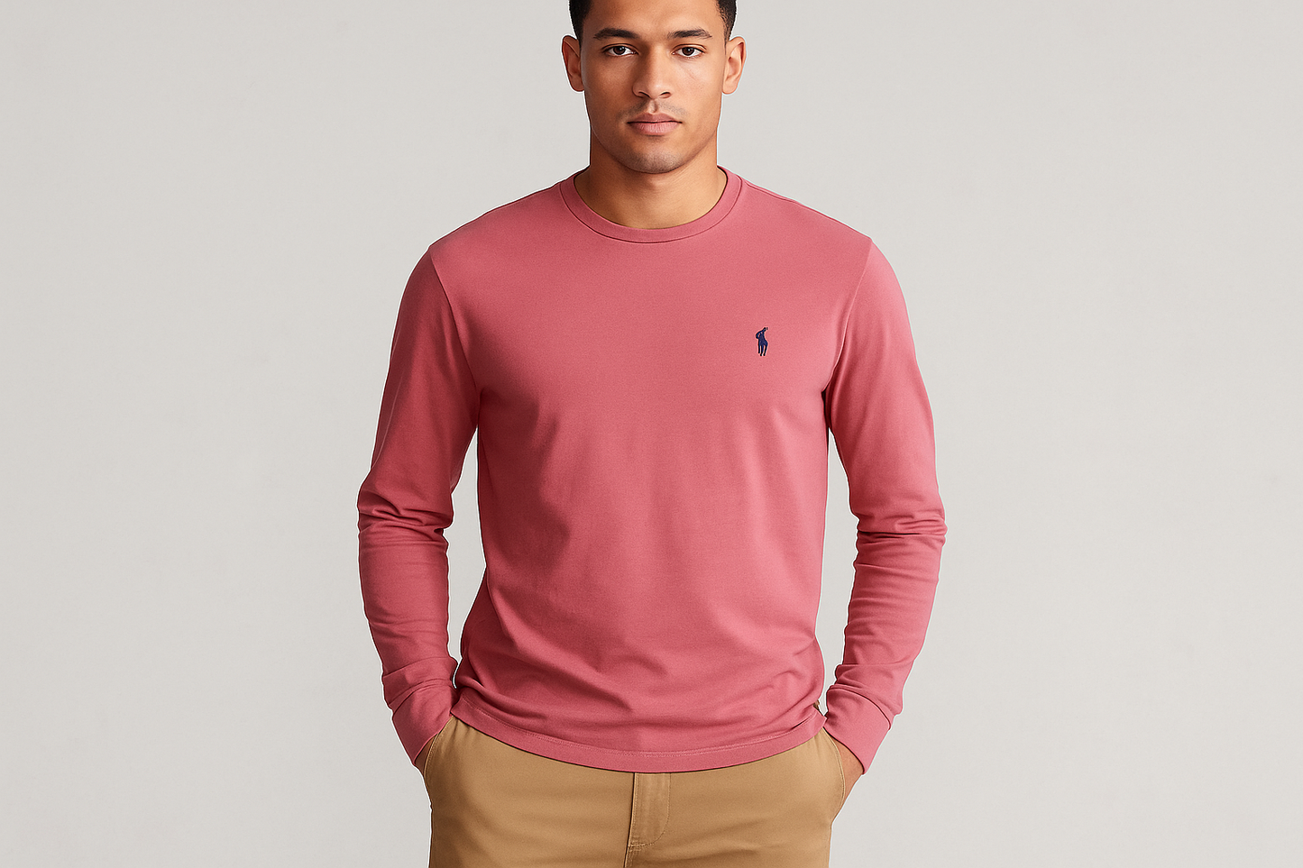 Look smart casual con chinos khaki