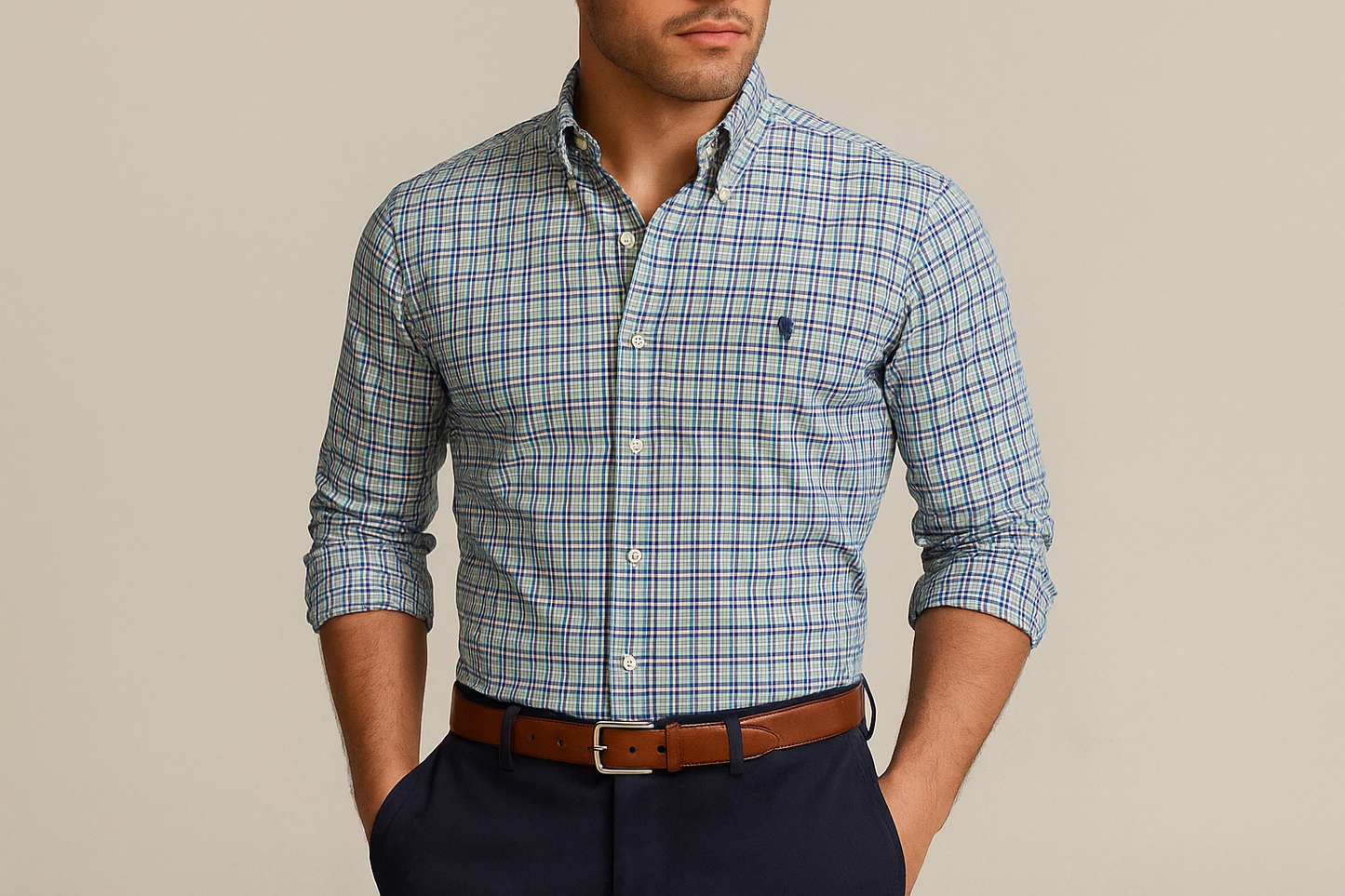 Look smart casual con pantalones de vestir