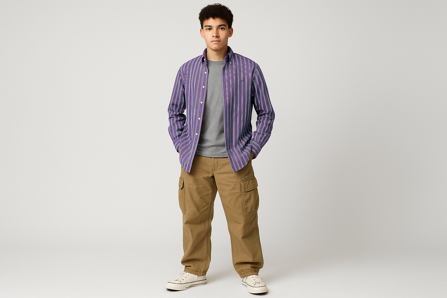 Look streetwear con cargo pants