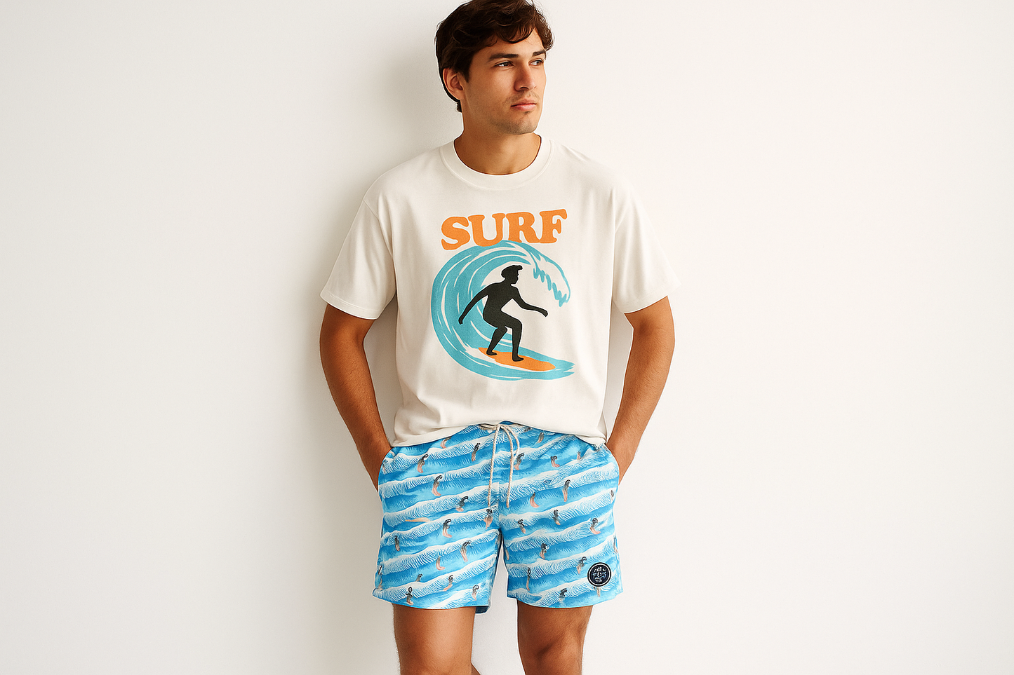 Look surf 3 - Camiseta oversized con gráfico