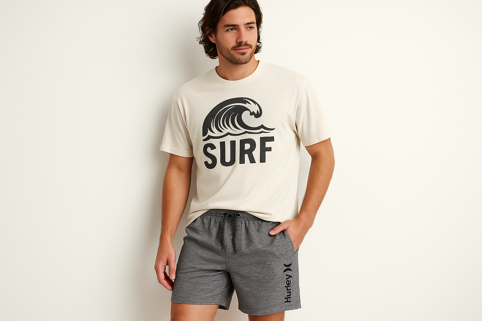 Look surf 3 - Camiseta oversized con gráfico