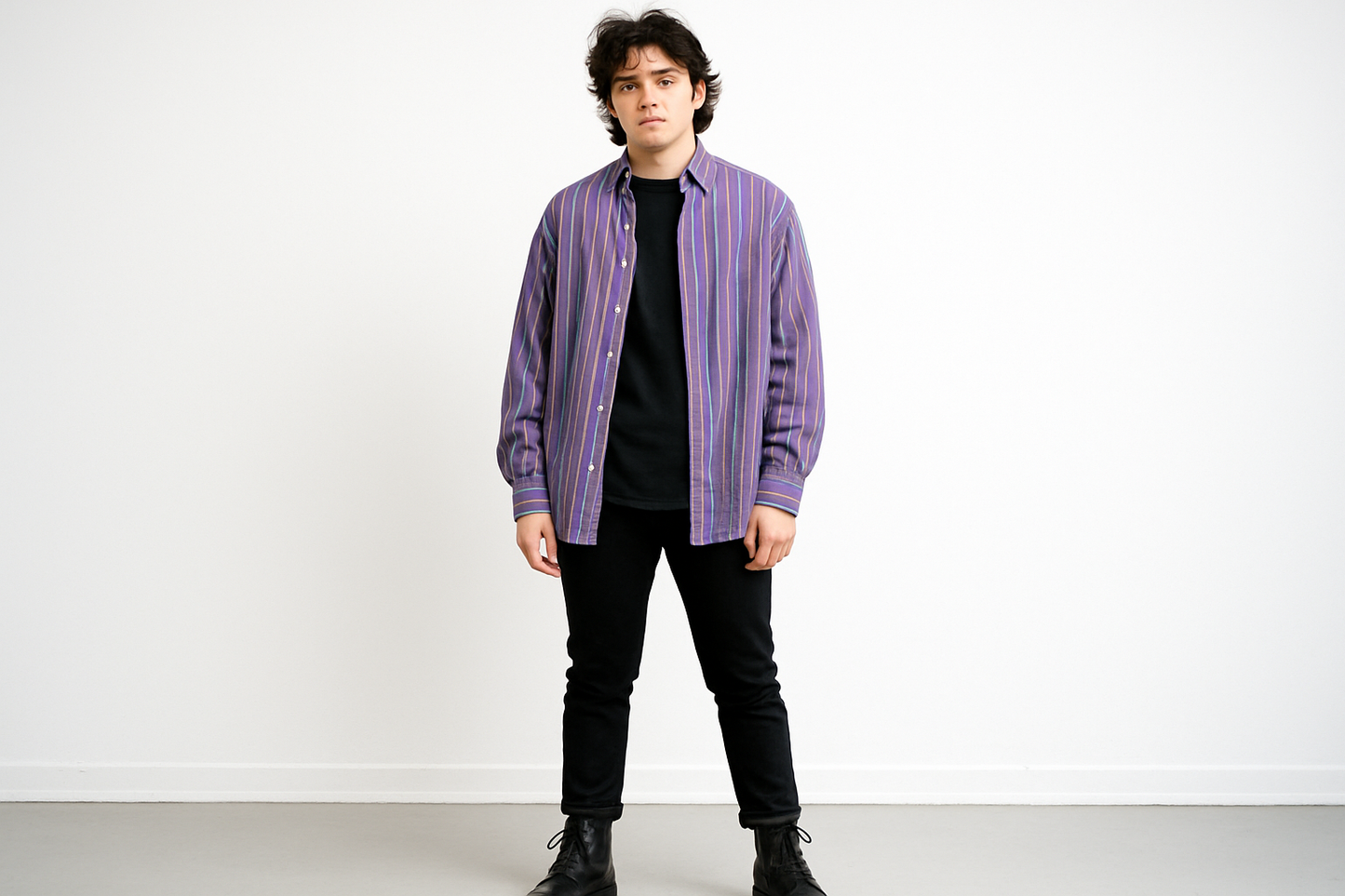 Look urbano todo negro