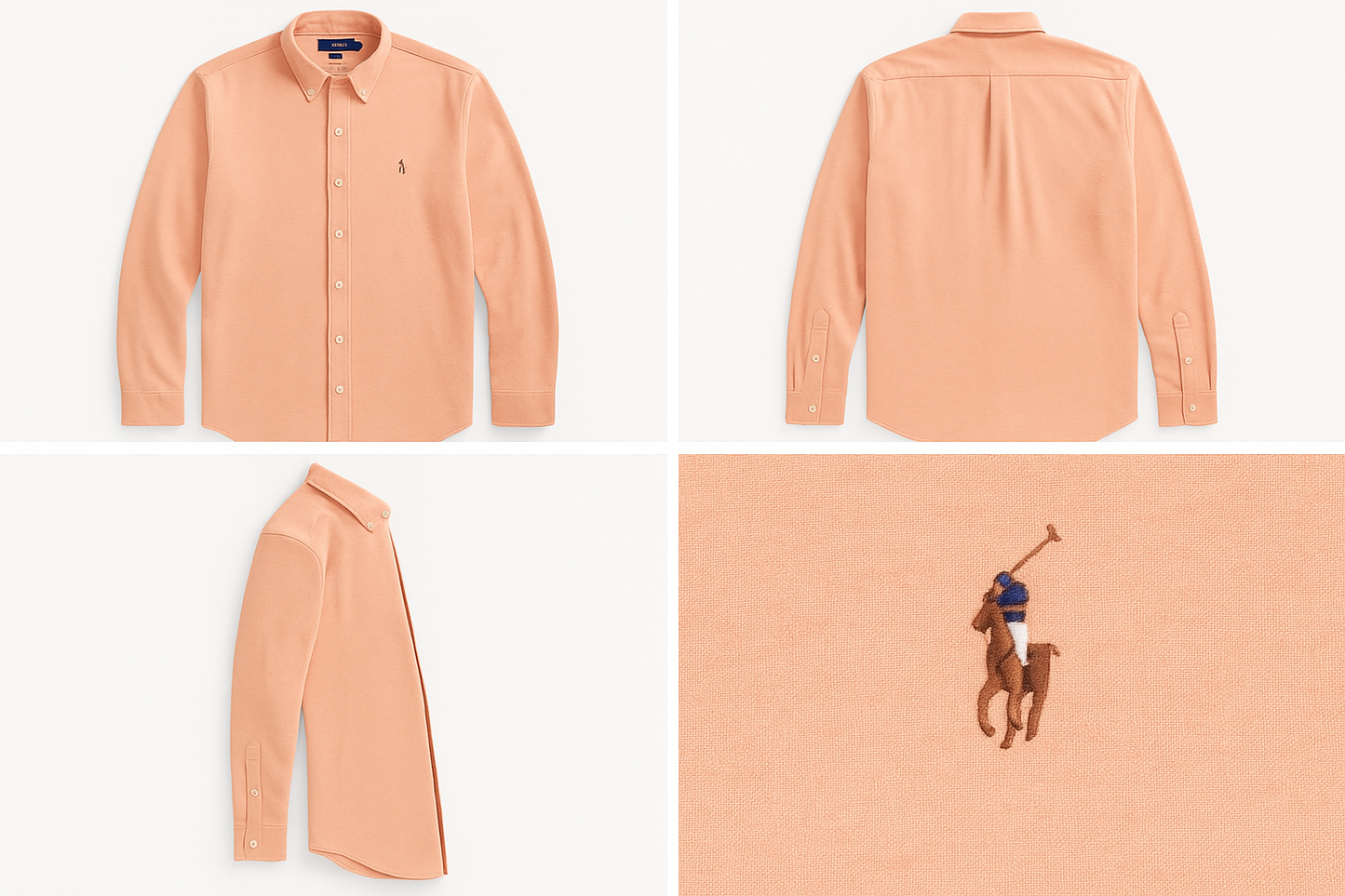 Múltiples vistas de la camisa Ralph Lauren
