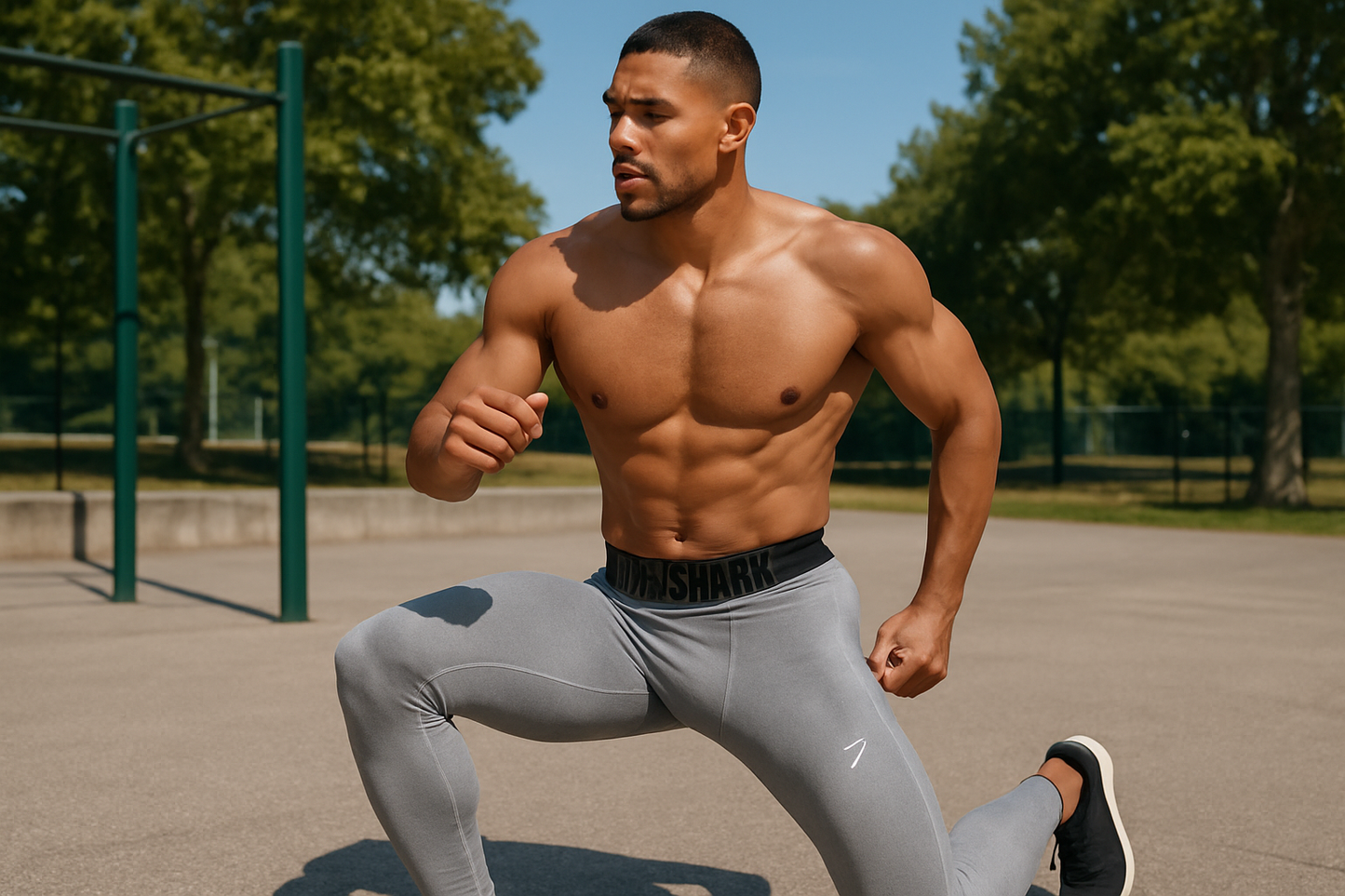 Mallas Gymshark Element - Modelo atlético entrenamiento exterior