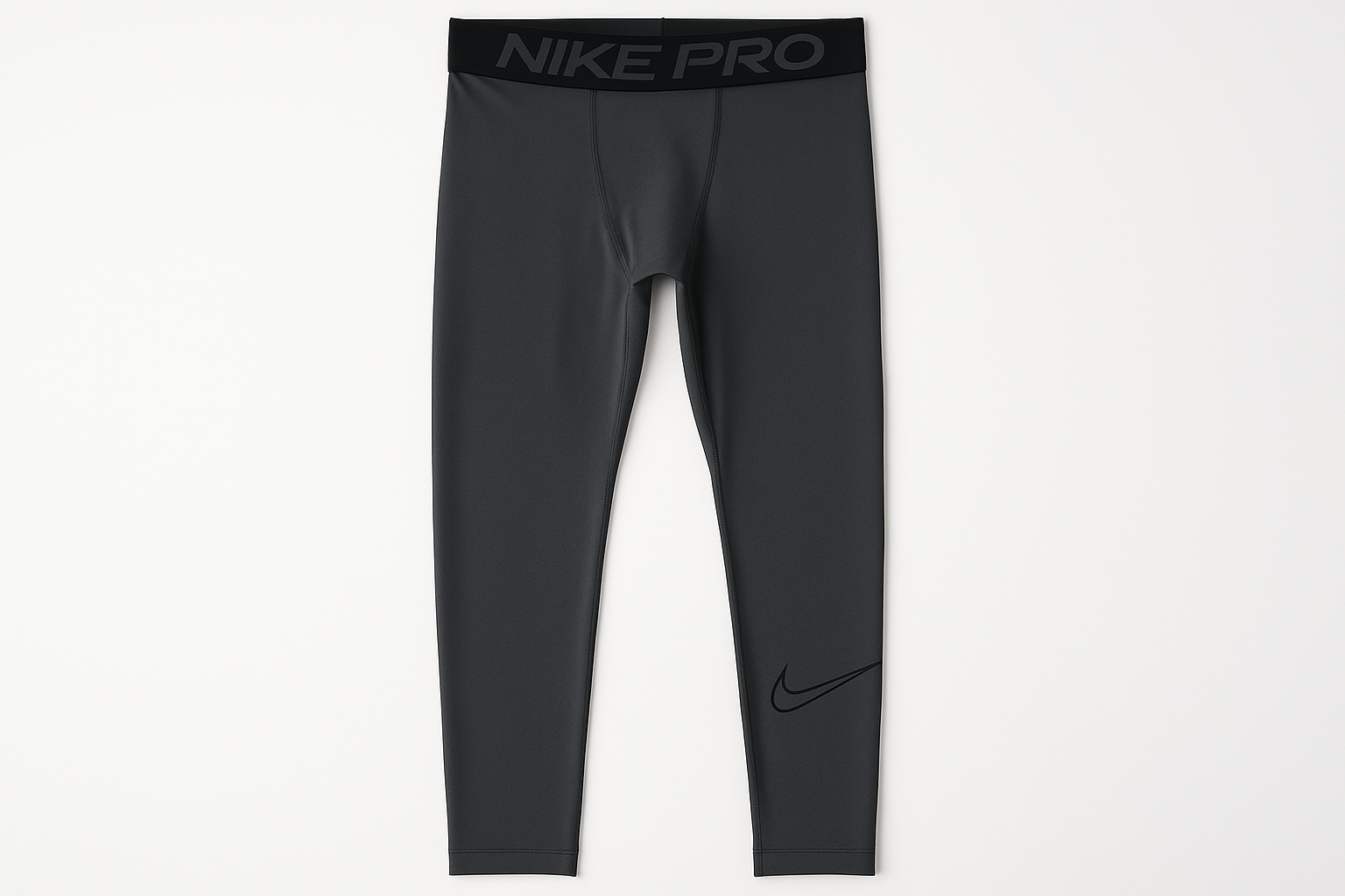Mallas Nike Pro Dri-FIT - Vista plana con especificaciones exactas