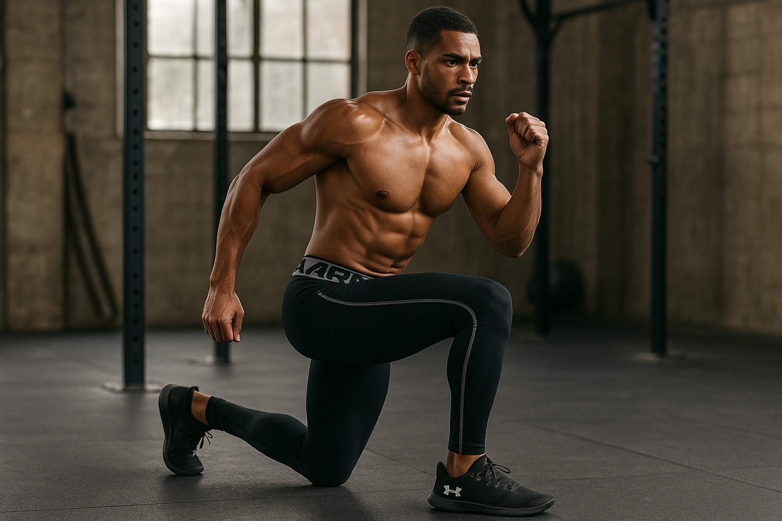 Mallas Under Armour HeatGear - Lifestyle gimnasio sin logo al frente