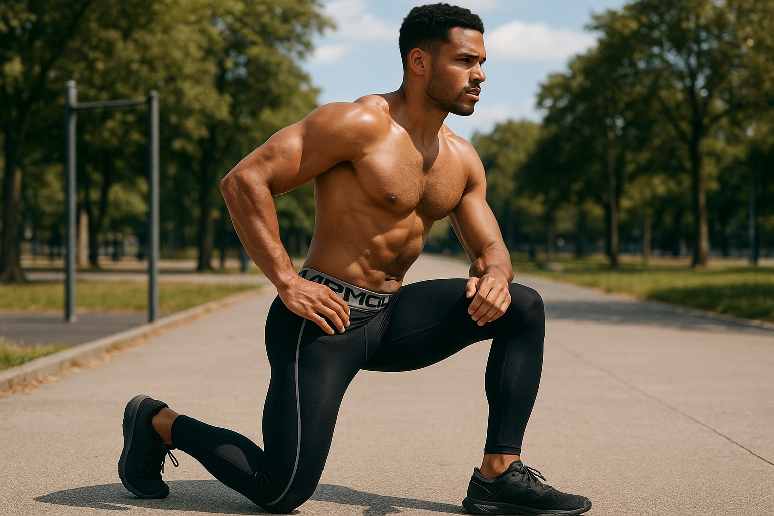 Mallas Under Armour HeatGear - Modelo atlético entrenamiento exterior