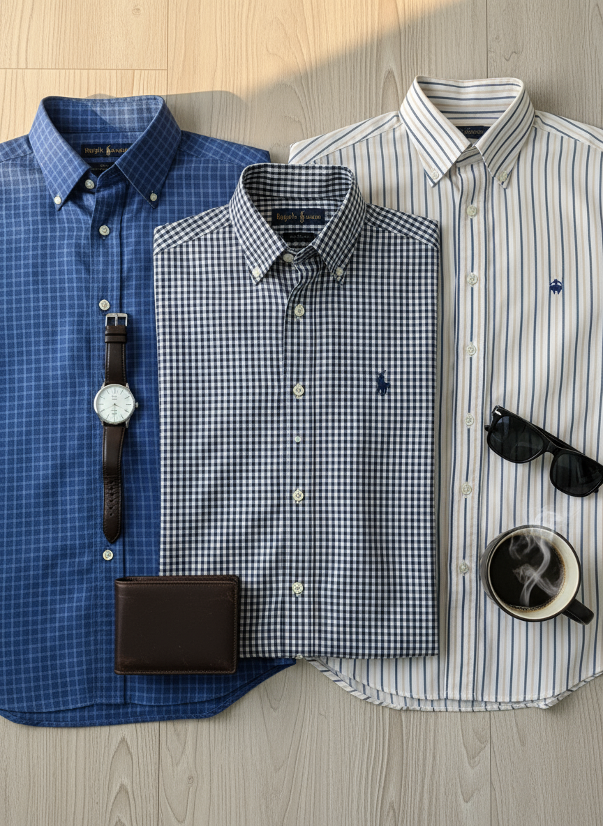 Marketing Flat Lay Accesorios con Logo Oveja